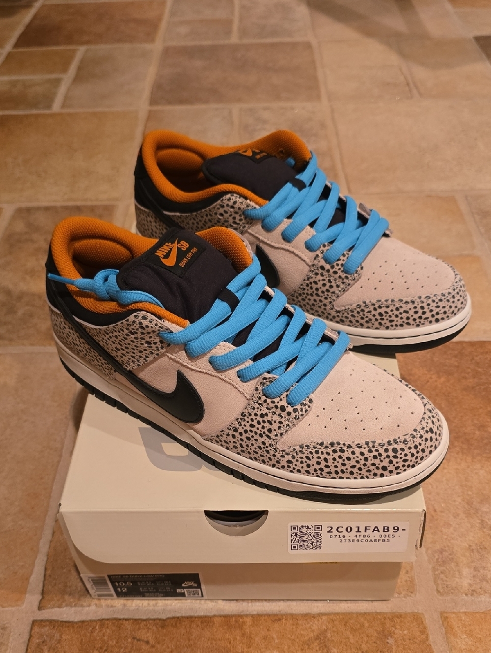 Nike SB Dunk Low Electric Pack Olympic Safari FZ1233 002 Size 10.5 (New)!